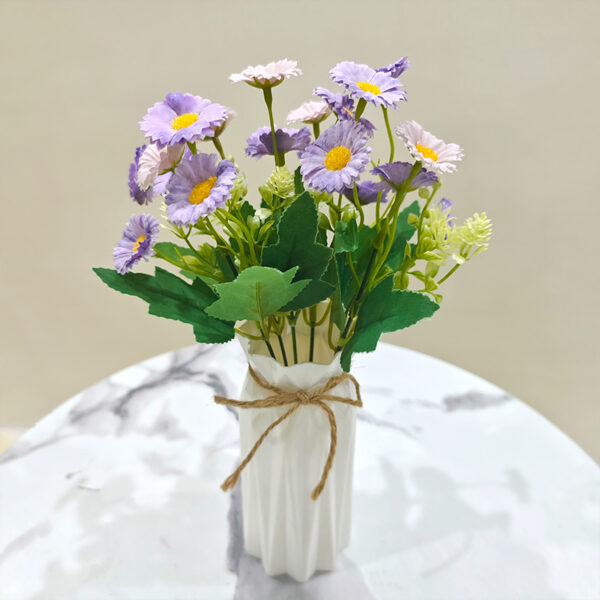 Artificial Flower - Purple (Small Daisy)