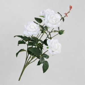 Artificial George Rose (White)