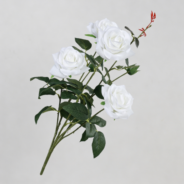 Artificial George Rose (White)