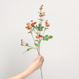 Rosa Flower (Orange Red)