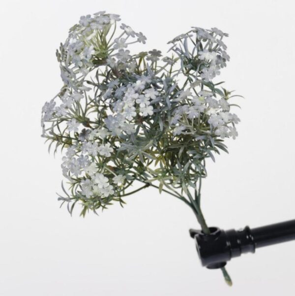 Artificial 7-Fork Spray-Painted
Pompon Chrysanthemums - Gray