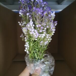 Artificial White-Dot Baby's Breath (Light Purple with Flowers)
