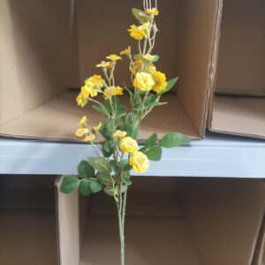 Artificial Rose (Yellow)