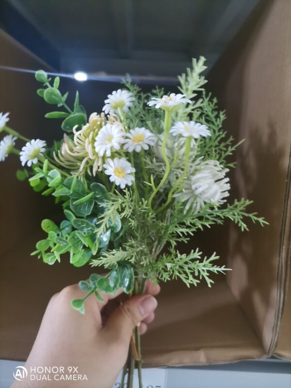 Artificial Chrysanthemum Mix Mini Bundle (White)