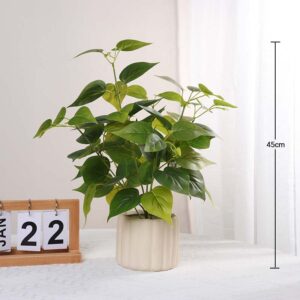 45CM Large-Branch Heart Leaf Potted Plant
