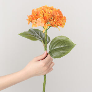 Real-Touch Premium Large Hydrangea (Orange)