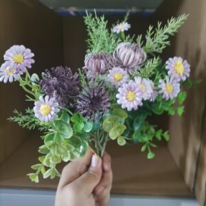 Artificial Chrysanthemum Mix Mini Bundle (Purple)