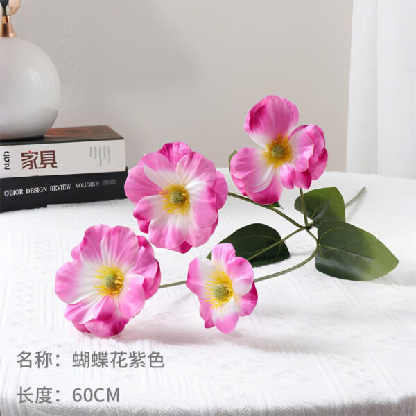 Artificial Butterfly Flower, Purple