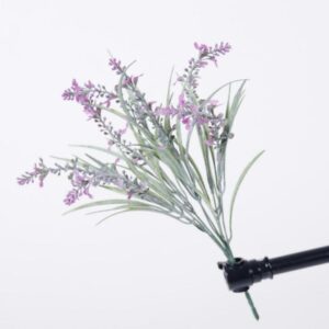 Artificial 7-Fork Spring Grass Lavender - Red Lotus