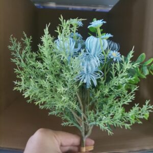 Artificial Chrysanthemum Mix Mini Bundle (Blue)