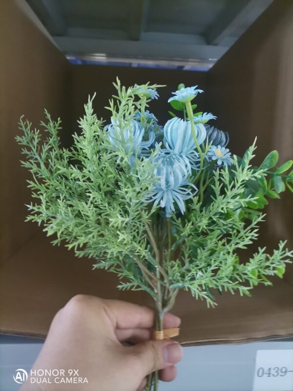 Artificial Chrysanthemum Mix Mini Bundle (Blue)