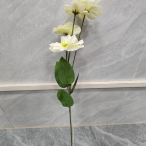 Artificial Butterfly Flower, Cream White