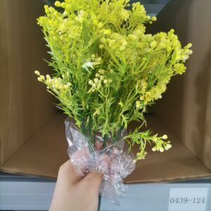 Artificial White-Dot Baby's Breath (Yellow with Flowers)