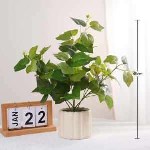 45CM Large-Branch Grape Leaf Potted Plant