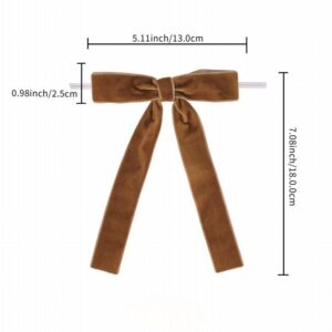 Burgundy Velvet Christmas Tree Bow with Long Streamer Tails, Wine Red Ribbon Bow Ornament for Holiday Decor, Wholesale