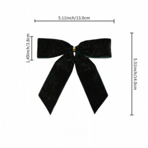 Burgundy Velvet Christmas Tree Bow, Wine Red Ribbon Ornament for Holiday Wreath Garland and Home Decor, Wholesale