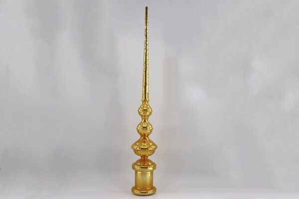 Gold Mercury Glass Tree Topper Finial, Ornate Vintage Christmas Tree Topper Ornament Wholesale