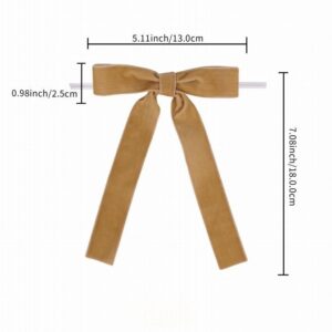 Burgundy Velvet Christmas Tree Bow with Long Streamer Tails, Wine Red Ribbon Bow Ornament for Holiday Decor, Wholesale